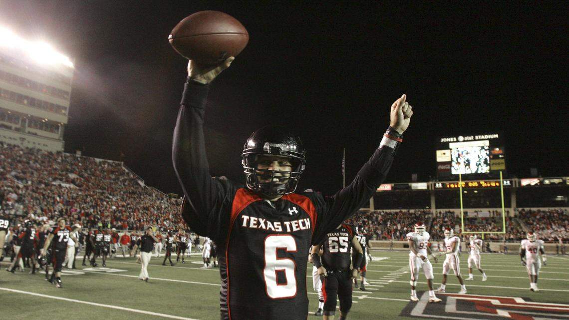 Quarterback Graham Harrell selected to Texas Tech Ring of Honor